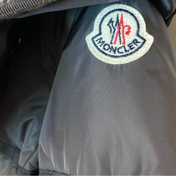 ✨ MONCLER Vis Giubotto puffer down jacket with knit wool collar - Picture 14 of 15